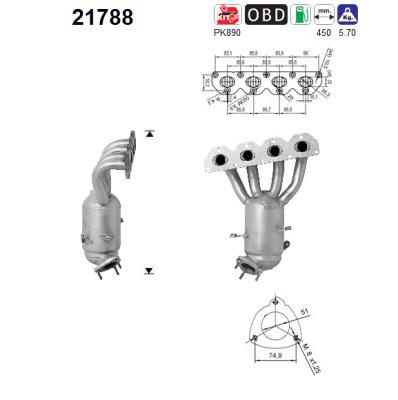 AS 21788 Catalizzatore