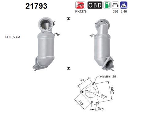 AS 21793 Catalizzatore