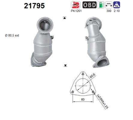 AS 21795 Catalizzatore