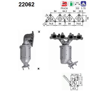 AS 22062 Catalizzatore