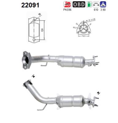 AS 22091 Catalizzatore