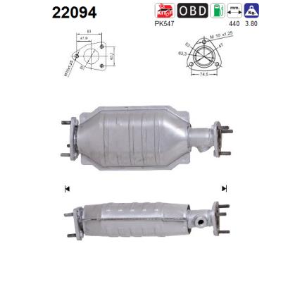 AS 22094 Catalizzatore