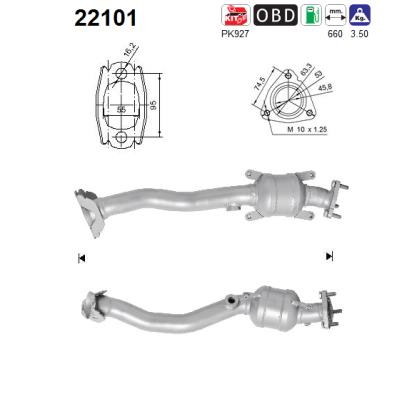 AS 22101 Catalizzatore