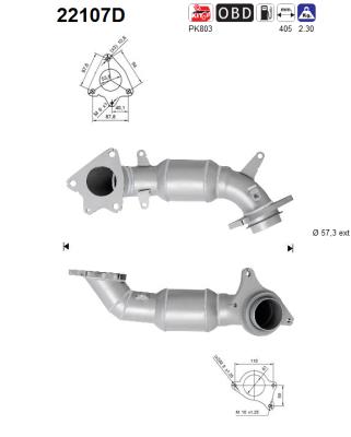 AS 22107D Catalizzatore