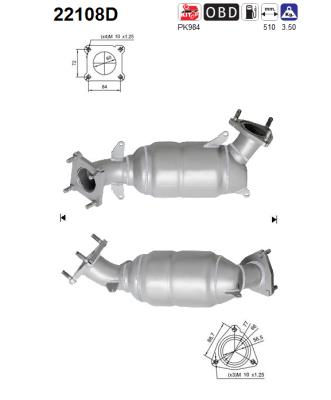 AS 22108D Catalizzatore
