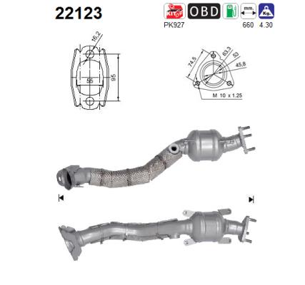 AS 22123 Catalizzatore