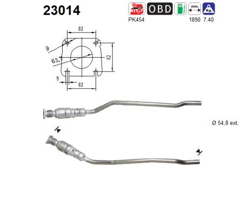AS 23014 Catalizzatore