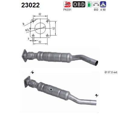AS 23022 Catalizzatore