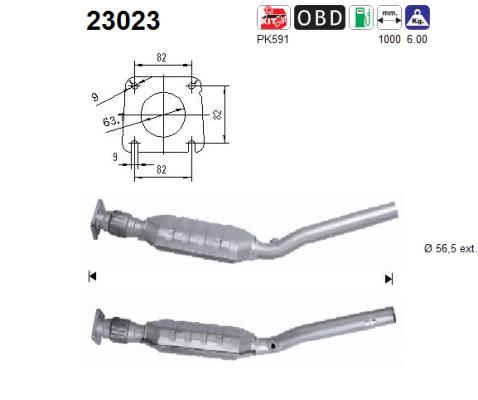 AS 23023 Catalizzatore