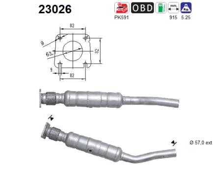 AS 23026 Catalizzatore