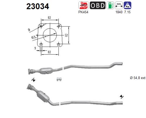 AS 23034 Catalizzatore