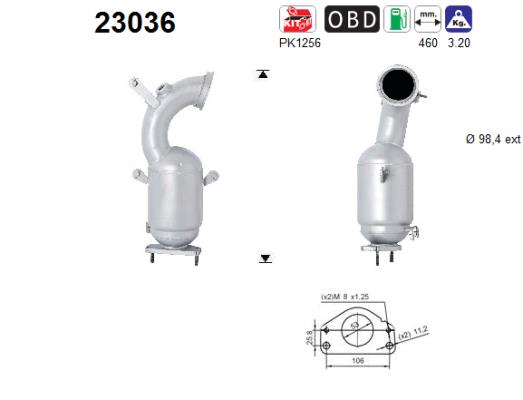 AS 23036 Catalizzatore