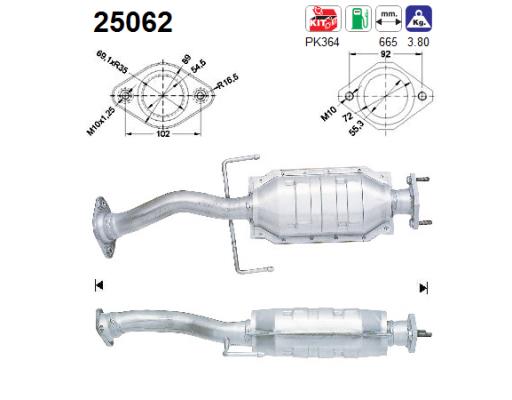 AS 25062 Catalizzatore