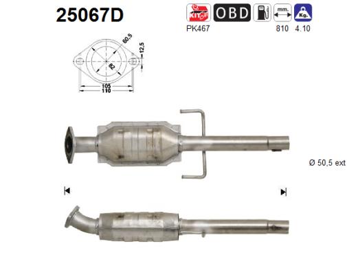 AS 25067D Catalizzatore