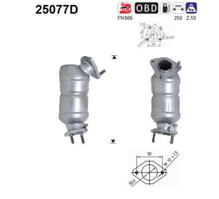 AS 25077D Catalizzatore