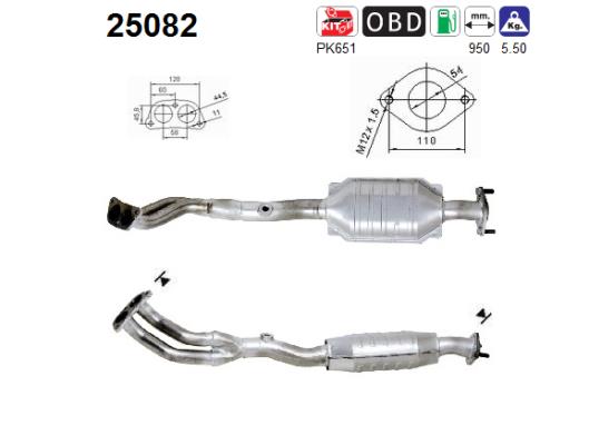 AS 25082 Catalizzatore