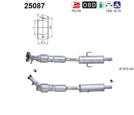 AS 25087 Catalizzatore