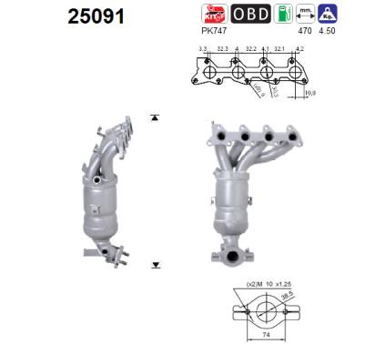 AS 25091 Catalizzatore