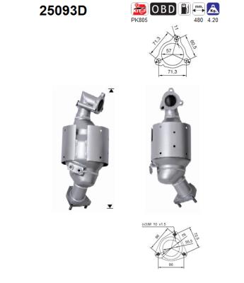 AS 25093D Catalizzatore