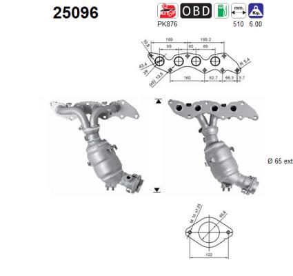 AS 25096 Catalizzatore