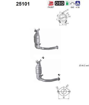 AS 25101 Catalizzatore