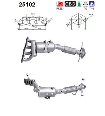 AS 25102 Catalizzatore