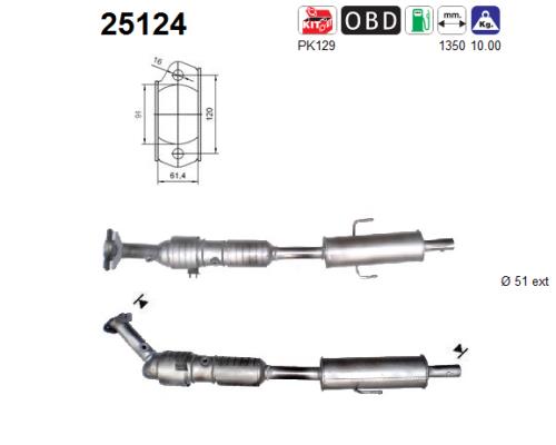 AS 25124 Catalizzatore