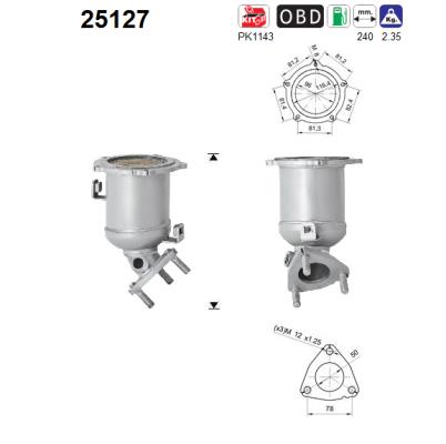 AS 25127 Catalizzatore