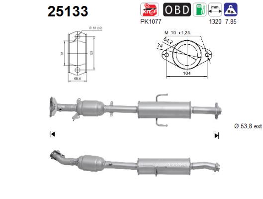 AS 25133 Catalizzatore