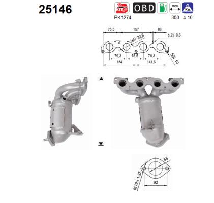 AS 25146 Catalizzatore