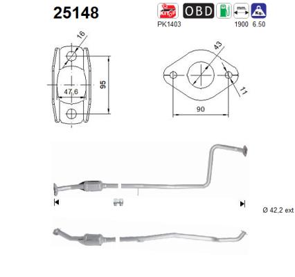 AS 25148 Catalizzatore