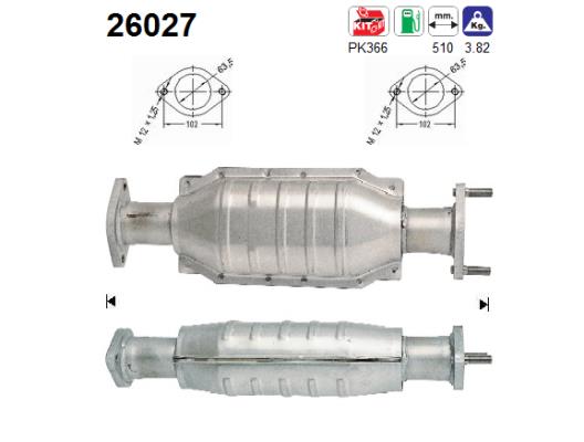 AS 26027 Catalizzatore