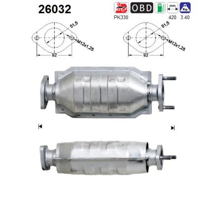 AS 26032 Catalizzatore