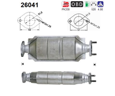 AS 26041 Catalizzatore