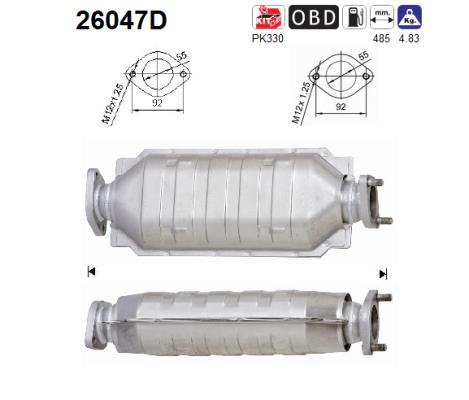 AS 26047D Catalizzatore