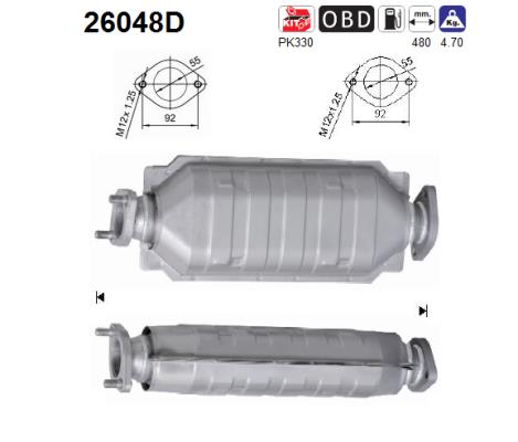 AS 26048D Catalizzatore