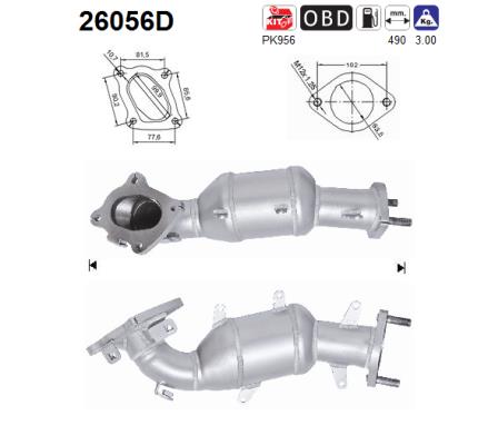 AS 26056D Catalizzatore