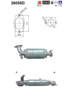 AS 26058D Catalizzatore