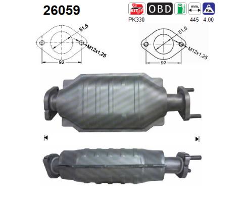 AS 26059 Catalizzatore