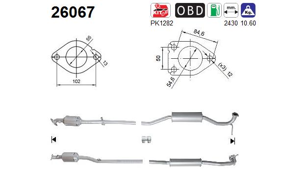 AS 26067 Catalizzatore