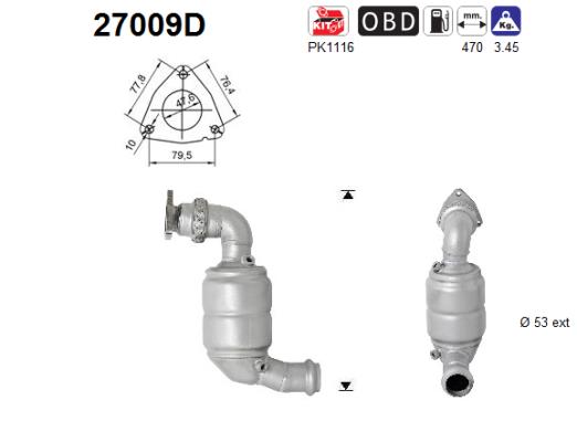 AS 27009D Catalizzatore