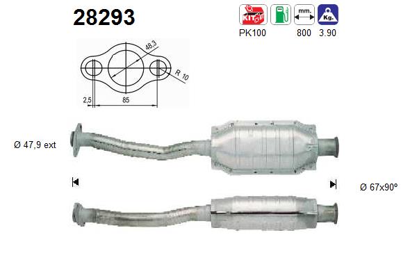 AS 28293 Catalizzatore