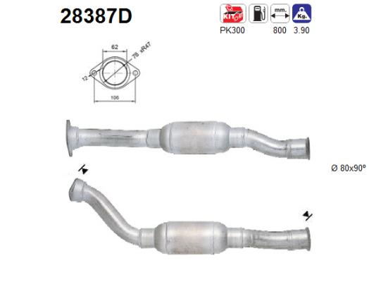 AS 28387D Catalizzatore