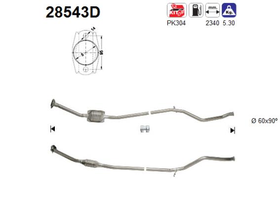 AS 28543D Catalizzatore