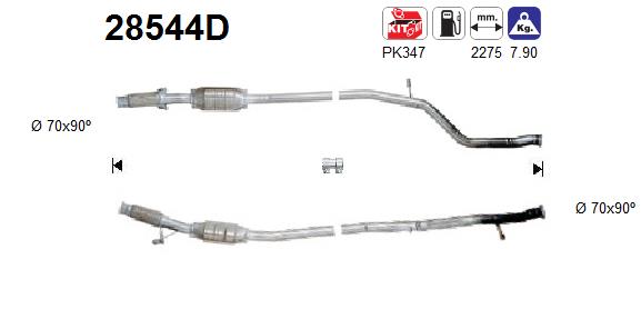 AS 28544D Catalizzatore