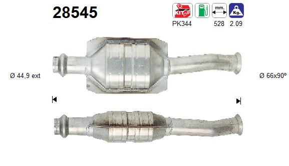 AS 28545 Catalizzatore