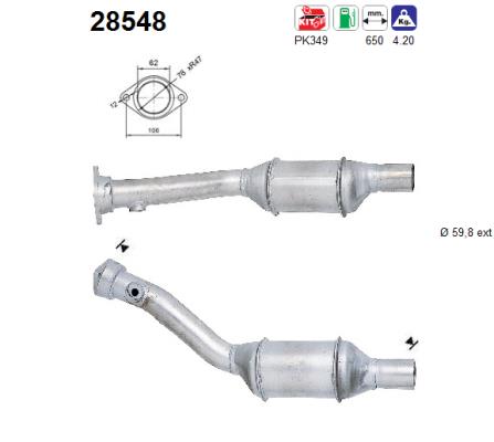 AS 28548 Catalizzatore