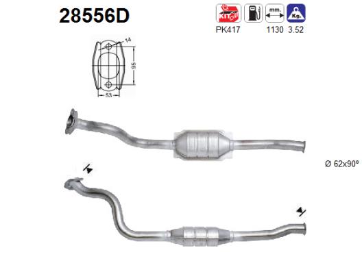 AS 28556D Catalizzatore