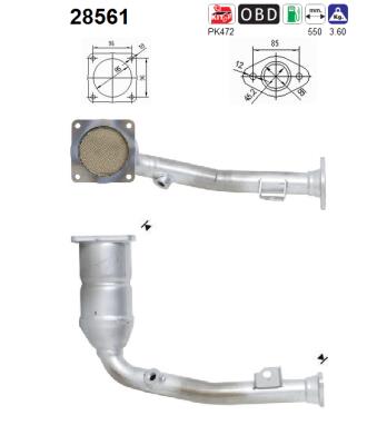 AS 28561 Catalizzatore
