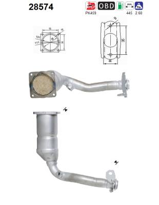 AS 28574 Catalizzatore